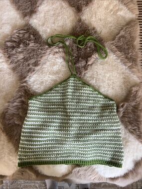 Emory Park crochet halter top